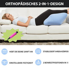 Laden Sie das Bild in den Galerie-Viewer, Tragbares aufblasbares Beinkissen