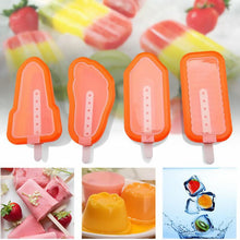 Laden Sie das Bild in den Galerie-Viewer, Kreative Silikon Eisformen, 4 Stücke