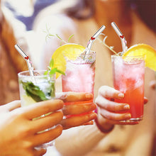 Laden Sie das Bild in den Galerie-Viewer, 🌈Strohhalme aus farbigem Glas