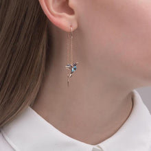 Laden Sie das Bild in den Galerie-Viewer, Damen elegante Kolibri Strass Ohrstecker