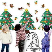 Laden Sie das Bild in den Galerie-Viewer, DIY Filz Weihnachtsbaum（Bestes Geschenk für Kinder）