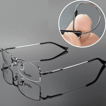 Laden Sie das Bild in den Galerie-Viewer, Titanium progressive Dual-Use-Lesebrille für nah und fern