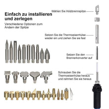 Laden Sie das Bild in den Galerie-Viewer, Professionelles Holzschnitzerei Set