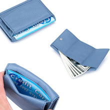 Laden Sie das Bild in den Galerie-Viewer, RFID Damen mini Brieftasche