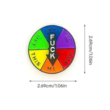 Laden Sie das Bild in den Galerie-Viewer, Lustige rotierende Abzeichen