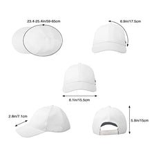 Laden Sie das Bild in den Galerie-Viewer, Fluoreszierende Baseballmütze aus Faseroptik