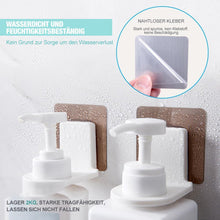 Laden Sie das Bild in den Galerie-Viewer, Nagelfreie Haken/Regal für Badezimmer