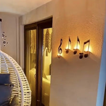 Laden Sie das Bild in den Galerie-Viewer, Kerzenleuchter mit Musiknoten