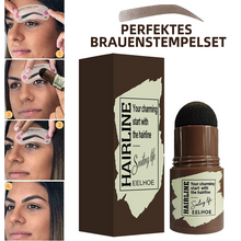 Laden Sie das Bild in den Galerie-Viewer, Augenbrauen-Stempel-Schablonen-Set
