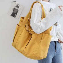 Laden Sie das Bild in den Galerie-Viewer, Multifunktionale Segeltuchtasche