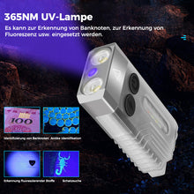 Laden Sie das Bild in den Galerie-Viewer, ✨50% Rabatt✨Tragbare Mini-Taschenlampe V10