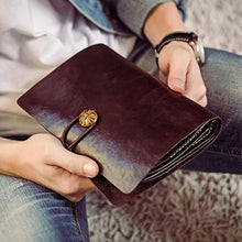 Laden Sie das Bild in den Galerie-Viewer, Herren Vintage Kartenhalter lange Brieftasche