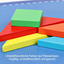 Laden Sie das Bild in den Galerie-Viewer, Holzmuster Tangram Magnetpuzzle