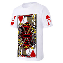 Laden Sie das Bild in den Galerie-Viewer, Sommer 3D Poker lose T-Shirt
