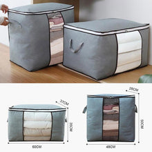 Laden Sie das Bild in den Galerie-Viewer, Large Capacity Breathable Clothes Quilt Storage Bag