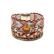 Laden Sie das Bild in den Galerie-Viewer, Böhmisches Feiertagsweites Armband