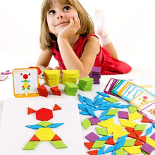 Laden Sie das Bild in den Galerie-Viewer, 155 Stück Holzpuzzle-Set