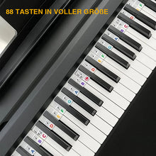 Laden Sie das Bild in den Galerie-Viewer, Abnehmbare Klaviertastatur Notenetiketten
