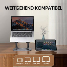 Laden Sie das Bild in den Galerie-Viewer, 💻Drehbare Laptophalterung aus Aluminiumlegierung