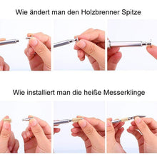 Laden Sie das Bild in den Galerie-Viewer, Professionelles Holzschnitzerei Set