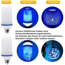 Laden Sie das Bild in den Galerie-Viewer, LED Feuerlicht mit Schwerkrafteffekt