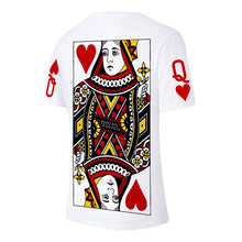 Laden Sie das Bild in den Galerie-Viewer, Sommer 3D Poker lose T-Shirt
