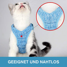 Laden Sie das Bild in den Galerie-Viewer, Katzenweste und Leine