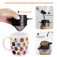 Laden Sie das Bild in den Galerie-Viewer, Kaffeefilterbecher aus Edelstahl