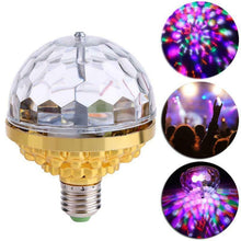 Laden Sie das Bild in den Galerie-Viewer, LED Disco Bunte rotierende Glühlampen