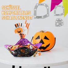 Laden Sie das Bild in den Galerie-Viewer, Halloween Süßigkeitsschüssel Schablonen Schneidlineal Set
