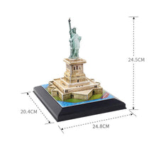 Laden Sie das Bild in den Galerie-Viewer, 3D dreidimensionales Puzzle Architektur