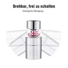 Laden Sie das Bild in den Galerie-Viewer, Drehbarer Doppelfunktions-Bubbler-Wasserhahnkopf