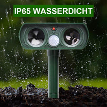 Laden Sie das Bild in den Galerie-Viewer, Solar Ultraschall Tierschutzgerät