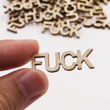 Laden Sie das Bild in den Galerie-Viewer, Hölzerne Papierschnitt-Postkarte