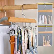 Laden Sie das Bild in den Galerie-Viewer, Kleiderbügel für Krawatten und Gürtel