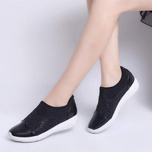 Laden Sie das Bild in den Galerie-Viewer, Damen Gewebte Mesh Flache Schuhe