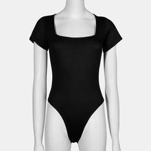 Laden Sie das Bild in den Galerie-Viewer, Ärmelloser Damen-Bodysuit mit eckigem Ausschnitt