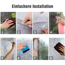 Laden Sie das Bild in den Galerie-Viewer, 3D-Regenbogenfensterfilm