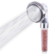 Laden Sie das Bild in den Galerie-Viewer, Premium Duschkopf Handbrause mit Ionenfilter wassersparend mit verstellbaren Wasserdruck