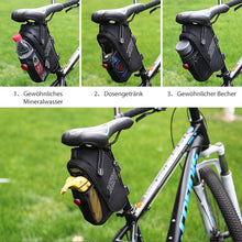 Laden Sie das Bild in den Galerie-Viewer, Regenfeste Schmutzfeste Fahrrad-Hecktasche (Mit Rücklichtern)