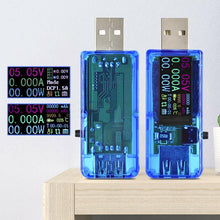 Laden Sie das Bild in den Galerie-Viewer, Farbbildschirm Digitaler voltmeter Amperemeter USB Ladegerät Tester Multimeter