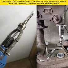 Laden Sie das Bild in den Galerie-Viewer, Holzbearbeitungs-Vierkantloch-Bohrer-Adapterhalterung