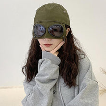 Laden Sie das Bild in den Galerie-Viewer, Pilot Brille Baseball Kappe