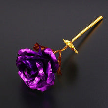 Laden Sie das Bild in den Galerie-Viewer, 24 Karat Gold Rose