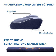 Laden Sie das Bild in den Galerie-Viewer, Orthopädisches Kissen Viskoelastischer Gedächtnisschaum Nackenkissen