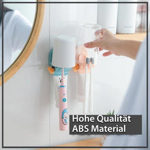 Laden Sie das Bild in den Galerie-Viewer, Zahnpasta und Zahnbürstenhalter Set