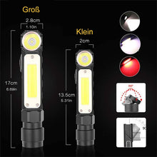 Laden Sie das Bild in den Galerie-Viewer, Multifunktionale 360-Grad-Magnet-Taschenlampe