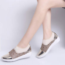Laden Sie das Bild in den Galerie-Viewer, Damen Gewebte Mesh Flache Schuhe