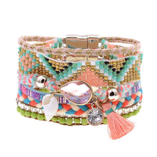 Laden Sie das Bild in den Galerie-Viewer, Böhmisches Feiertagsweites Armband