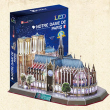 Laden Sie das Bild in den Galerie-Viewer, 3D dreidimensionales Puzzle Architektur